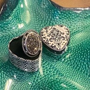 Brighton Rhinestone Chips Ring